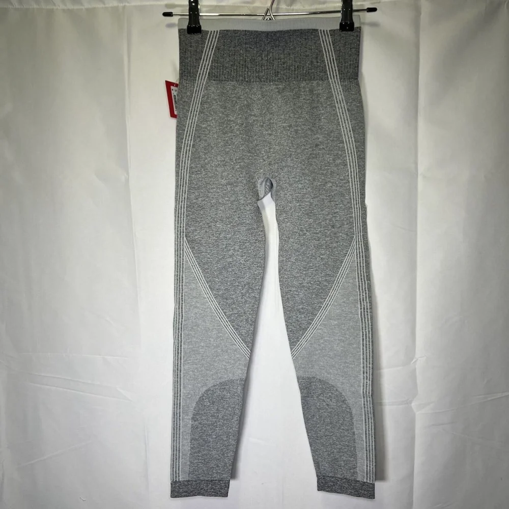 Spanx Seamless Sculpt Legging Spacedye Cloudy Grey Size Small